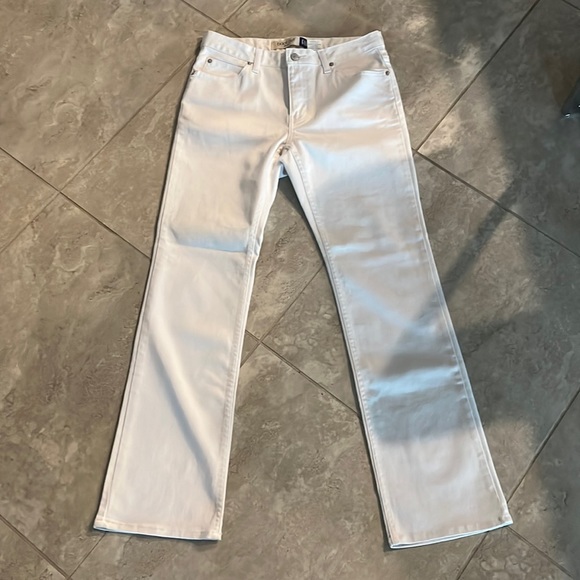 Gap Stretch Boot Cut White Denim - Picture 1 of 4